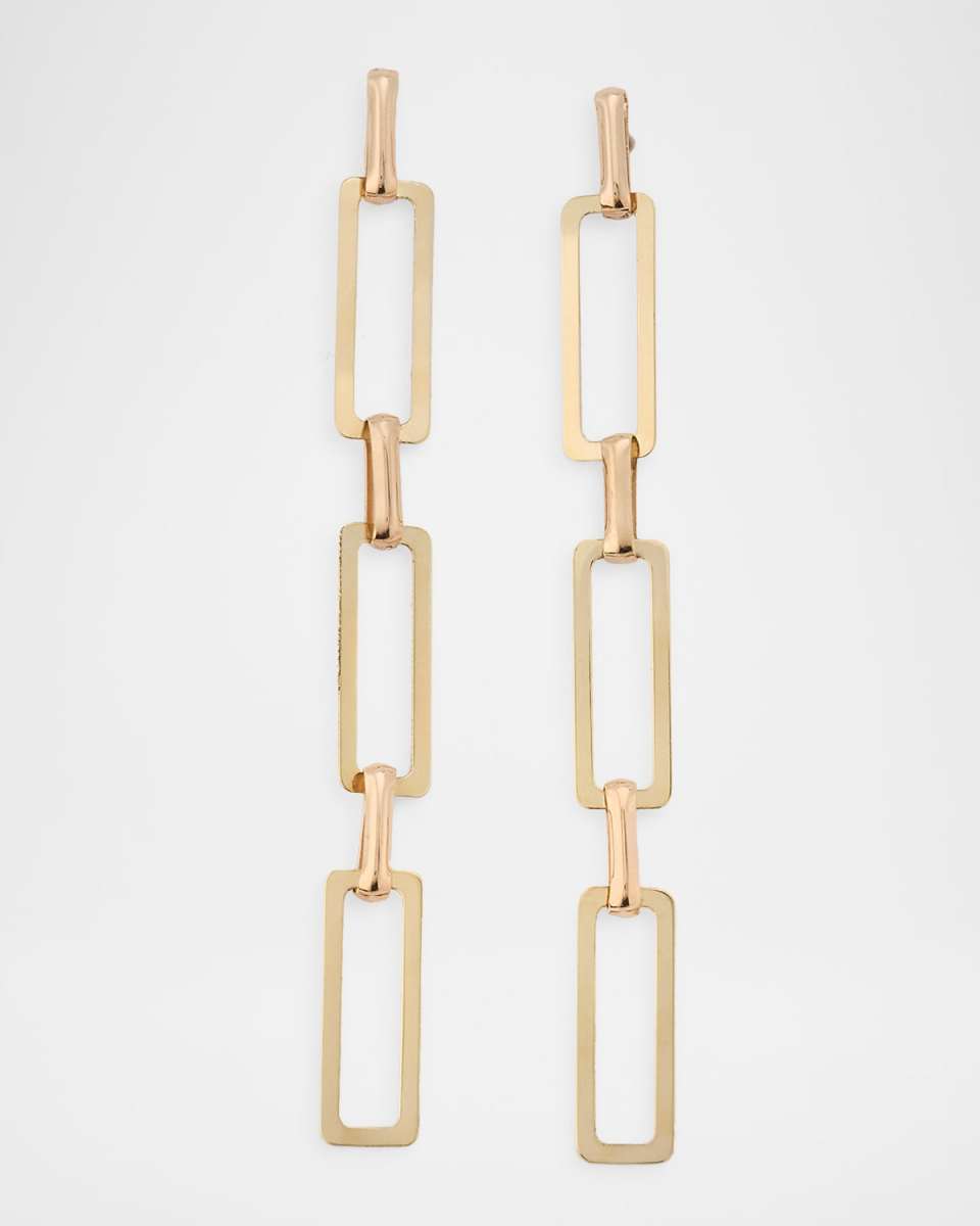 Paperclip Linear Earrings